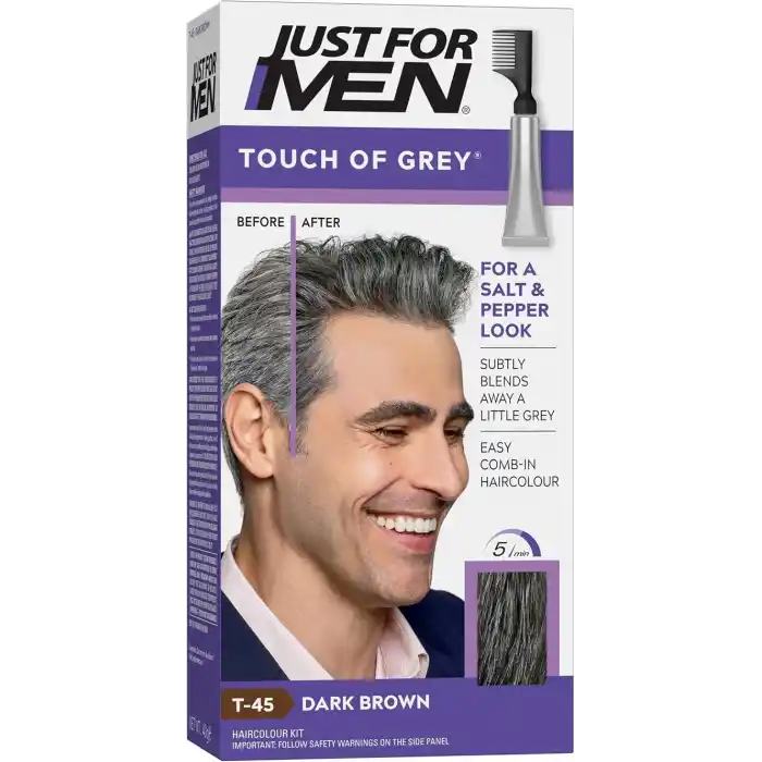 JUST FOR MEN Touch of Grey Koyu Kahve Saç Boyası