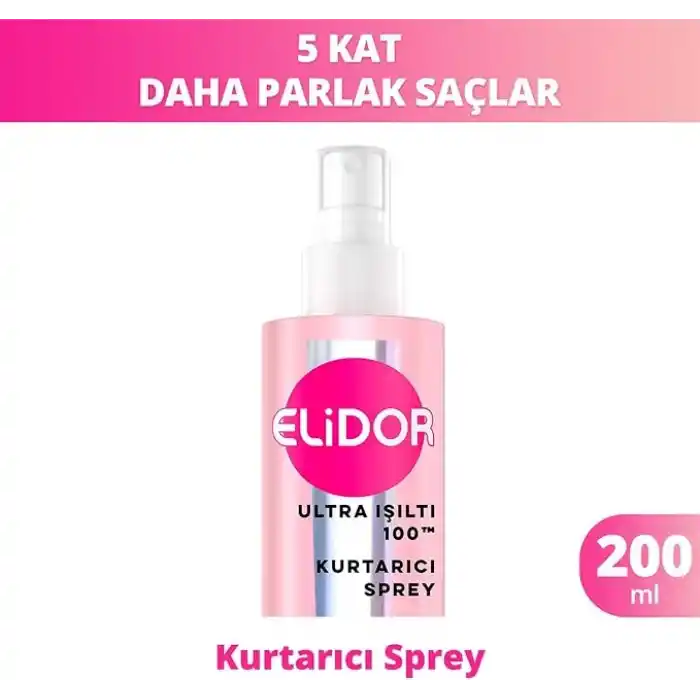 Elidor Kurtarıcı Sprey Ultra Işıltı 200 ml