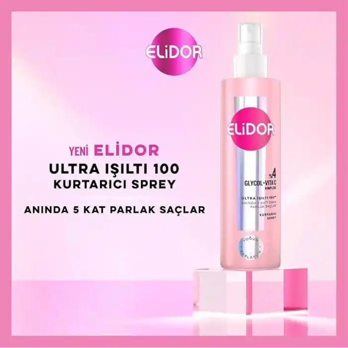 Elidor Kurtarıcı Sprey Ultra Işıltı 200 ml