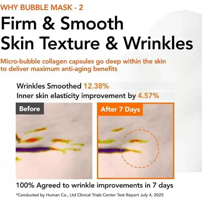 Menokin Lift 30 Seconds Quick Bubble Maske