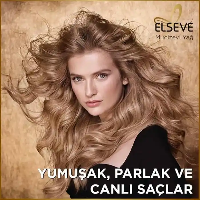 LOreal Paris Elseve Mucizevi Yağ Besleyici Bakım Şampuanı 300 ml (2 paketi)