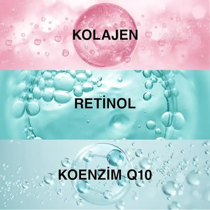 Bioxcin Collagen Serum 5% – Kırışıklık Karşıtı ve Sıkılaştırıcı Yüz Serumu – Retinol, Koenzim Q10 ve Lipozom Teknolojili – 30 ml