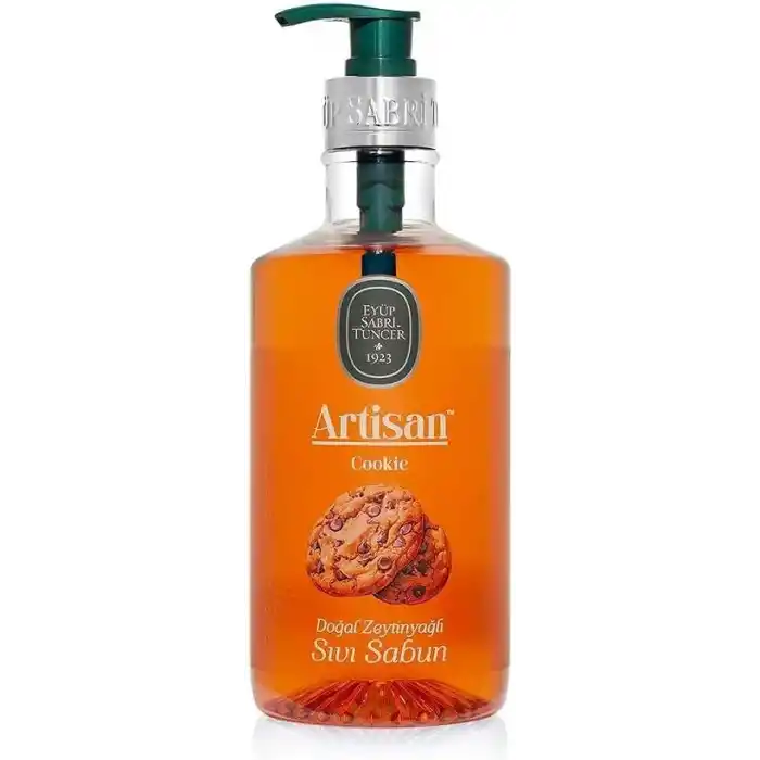Eyüp Sabri Tuncer Artisan Doğal Zeytinyağlı Sıvı Sabun-Cookie 600 ml