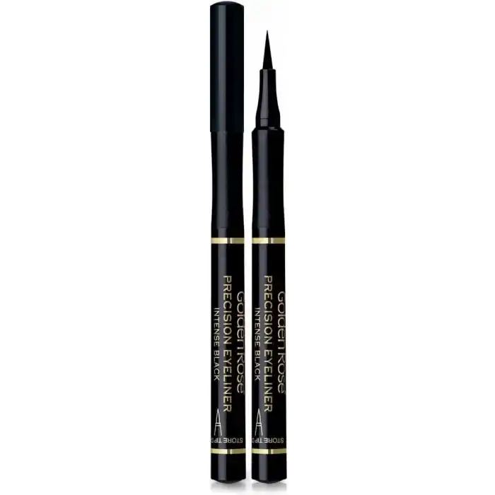 Golden Rose Precision Liner - 01 Intense Black - Suya Dayanıklı Likit Kalem Eyeliner