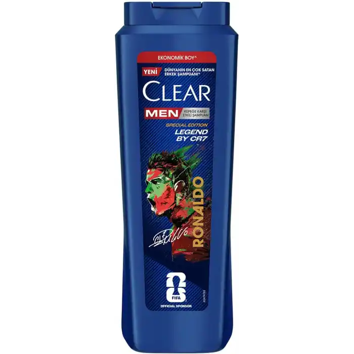 Clear Men Kepeğe Karşı Etkili Şampuan Legend by CR7 600 ml