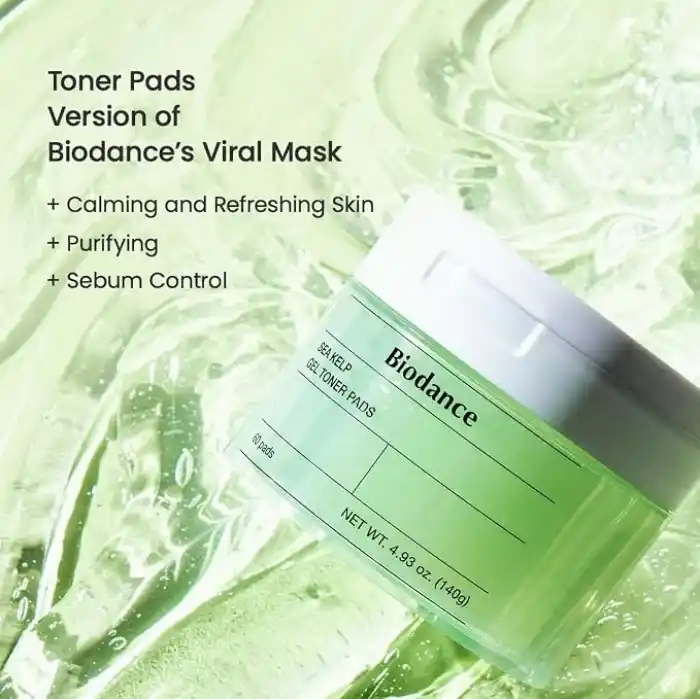 Biodance Deniz Yosunu Jel Toner Pedleri Yatıştırıcı Ve Arındırıcı Maske