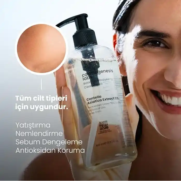 Bitkisel Nemlendirici Temizleme Yağı 400ml