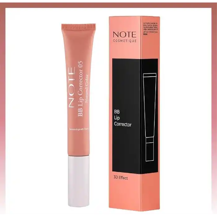 Note Cosmetics BB Lip Corrector 05 Renk Eşitleyici Dudak Parlatıcısı, Nude
