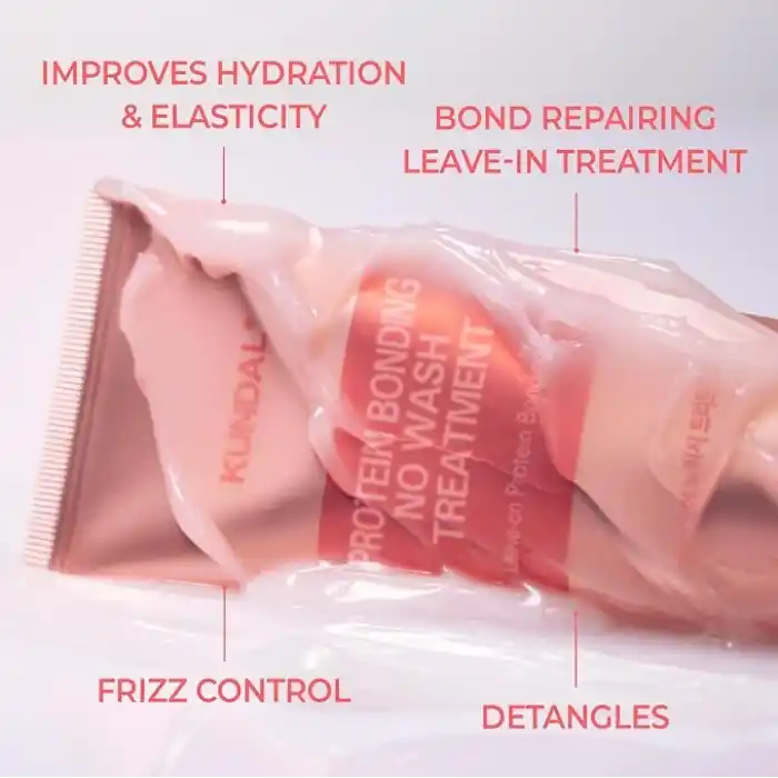 KUNDAL Yoğun Onarıcı Durulanmayan Bakım Kremi Protein Bonding No Wash Treatment 130ml Violet Muguet