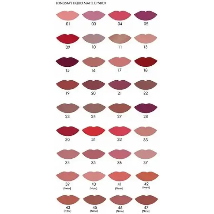 Golden Rose Longstay Liquid Matte Lipstick No: 16 - Bulaşmayan Kalıcı Likit Mat Ruj
