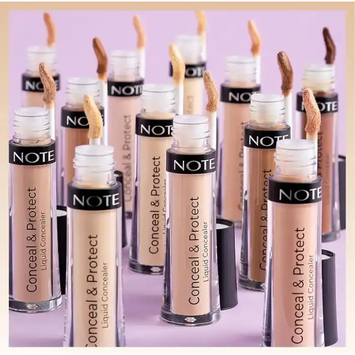 Note Cosmetics Note Cosmetics Conceal & Protect Likit Concealer - 05, Soft Ivory