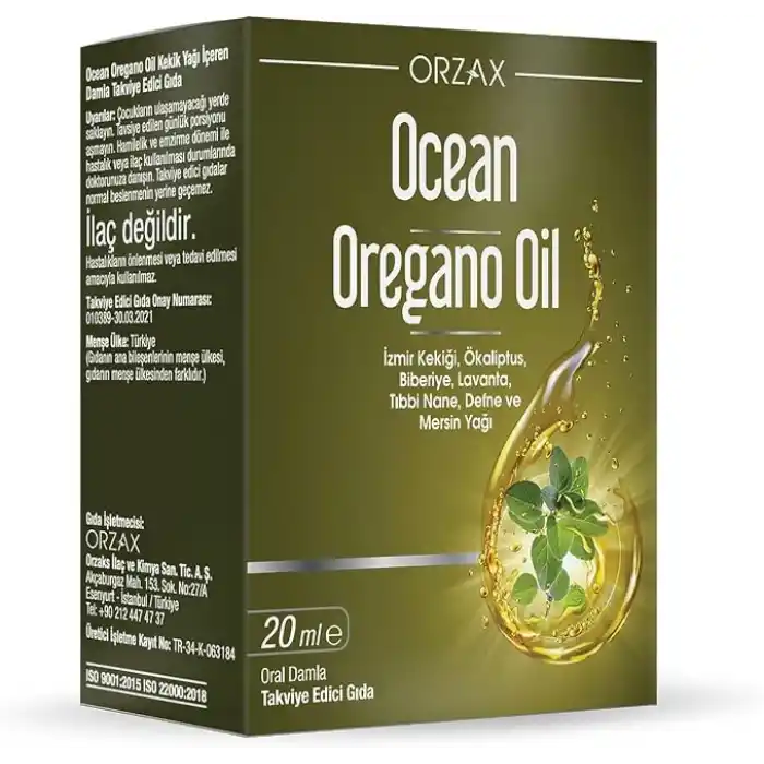 Ocean Oregano Oil Damla 20ml