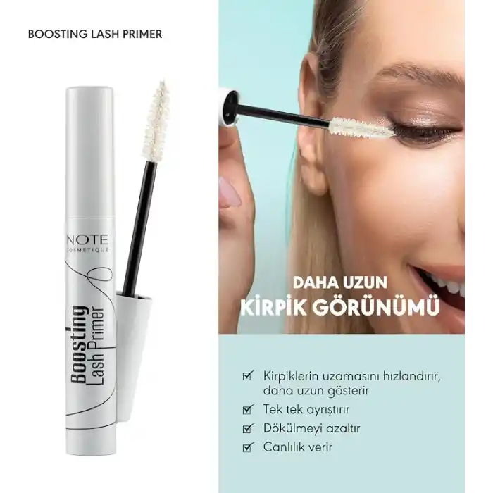 Note Cosmetics Boosting Lash Primer Maskara Bazı