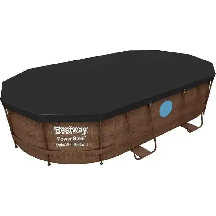Bestway 14 x 82/4,27m x 2,50m oval Havuz örtüsü