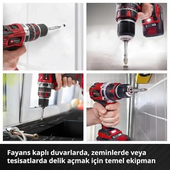 Einhell Orijinal XS-CASE 4 Parça HM Fayans Matkap Ucu Seti 49051404