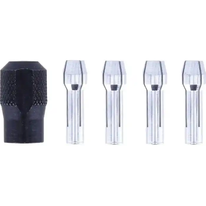 Dremel 4485 1 Adet Mandren Dahil Penset Seti, 1 mandren ve 4 penset (0,8/1,6/2,4/3,2 mm)