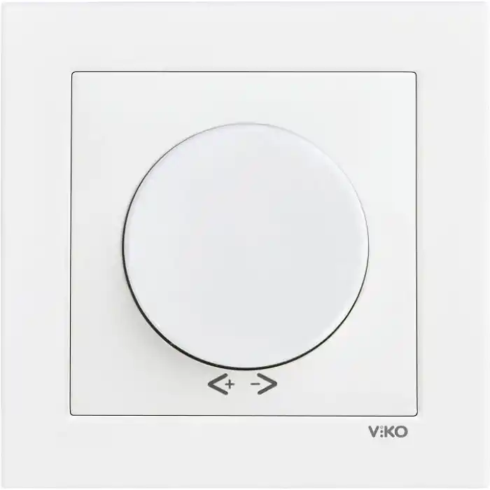 Viko Karre 55 Beyaz PRO Dimmer RC 400W C1 Mekanizma