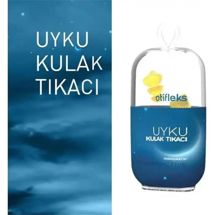 Otifleks 2li Uyku Kulak Tıkacı Çok Renkli S