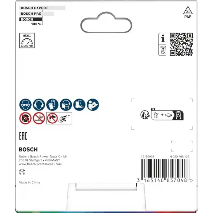Bosch Professional Eco for Universal Segmanlı Elmas Kesme Diski, Küçük Avuç Taşlama Makineleri için
