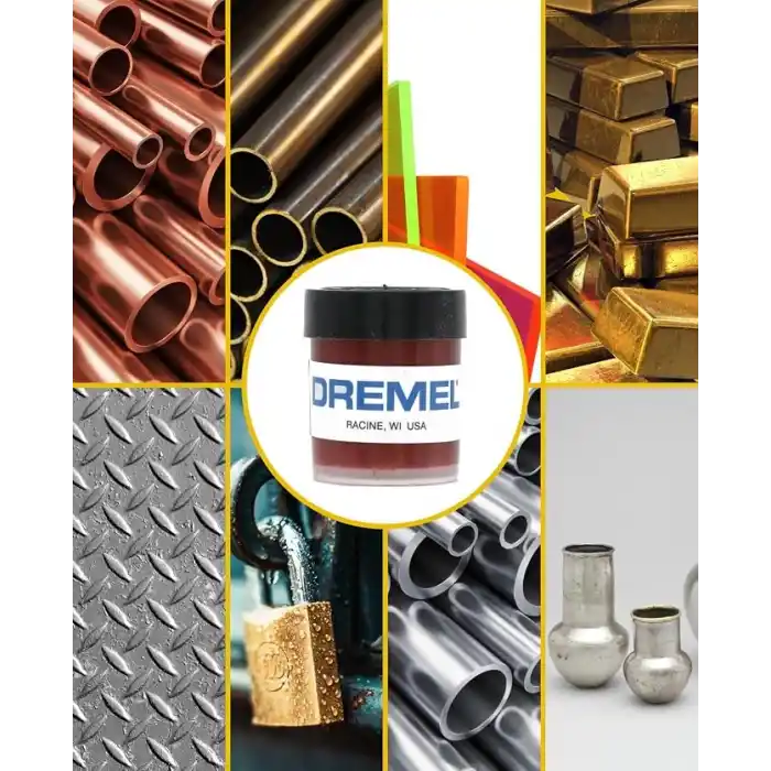 Dremel 421 Parlatma Macunu, Mat ve Oksitlenmiş Yüzeyler, Metal ve Plastiklerdeki Kusurlar İçin