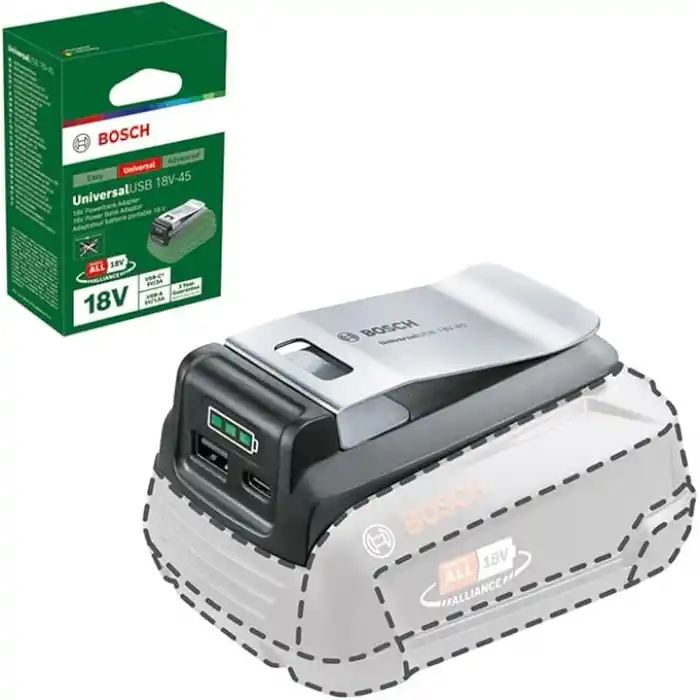 Bosch UniversalUSB 18V-45 Şarj Cihazı