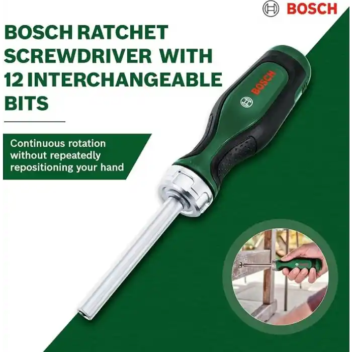 Bosch Cırcırlı Tornavida 12 Uçlu