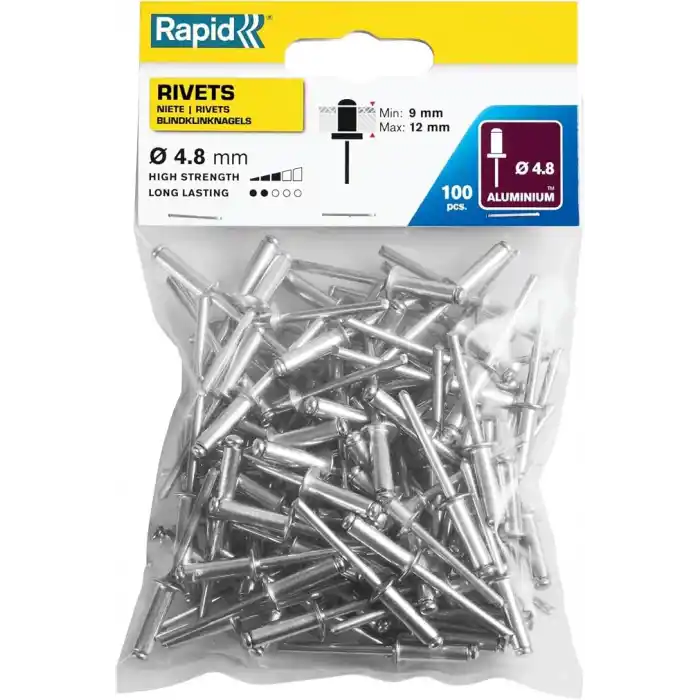 Rapid Percin 4.8X16 mm Aluminyum 100 Adet