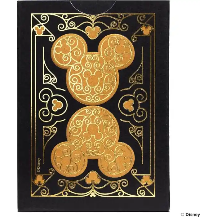 Bicycle Disney Mickey Mouse Siyah ve Altın Sarısı Oyun Kartları