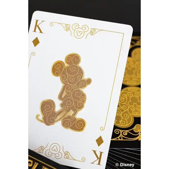 Bicycle Disney Mickey Mouse Siyah ve Altın Sarısı Oyun Kartları