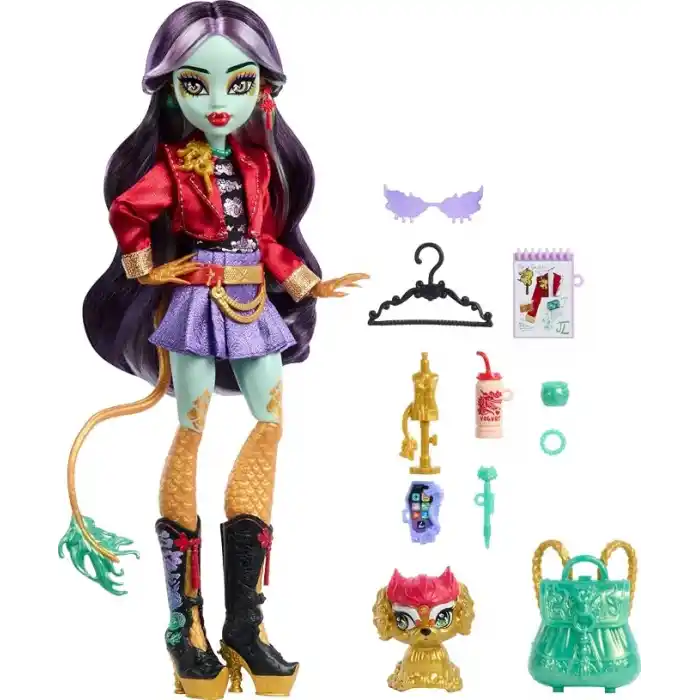Monster High Acayip Havalı Arkadaşlar - Jinafire