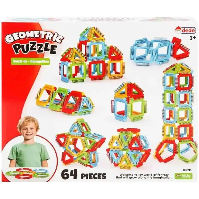 Geometrik Puzzle 64 Parça
