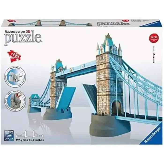 Ravensburger (125593) - 3D Puzzle, Tower Bridge
