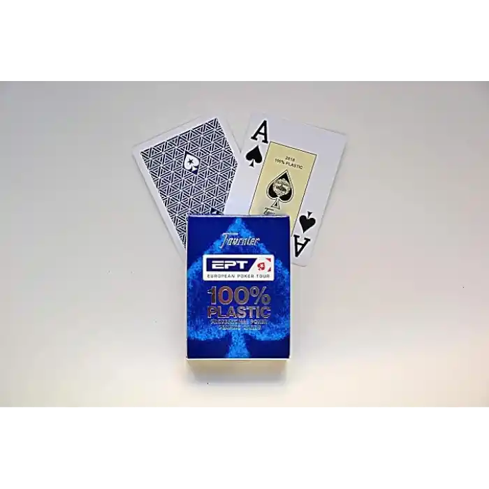 Fournier EPT – European Poker Tour%100 Plastik Oyun Kartları
