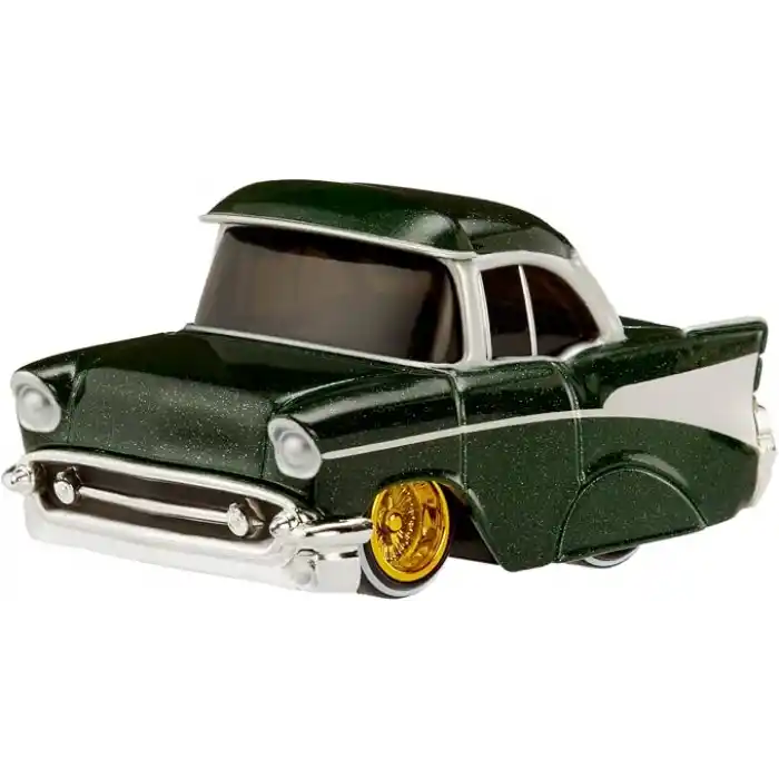 MGA Entertaintment CarTuned S3 1957 Chevy Bel Air - Yeşil Lowrider Araba