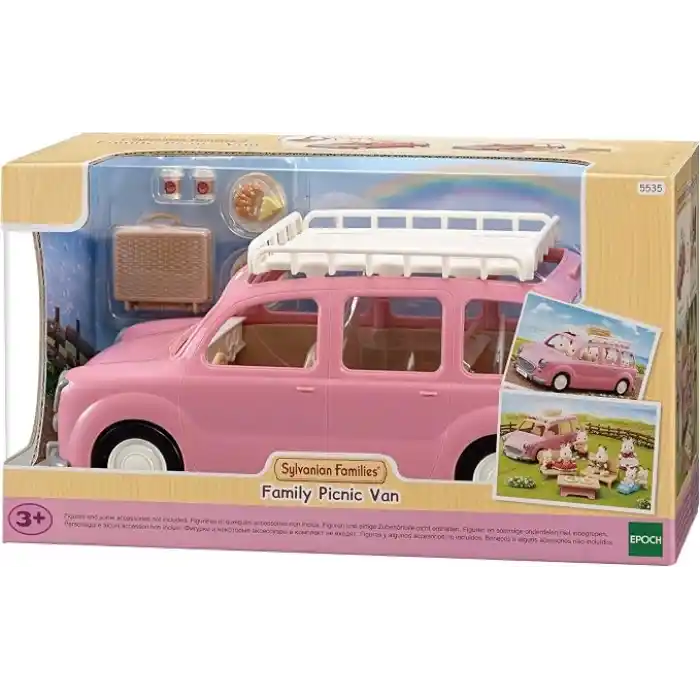 Sylvanian Families Aile Piknik Arabası, Renkli