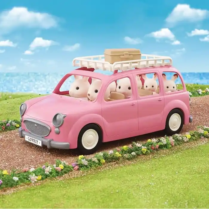 Sylvanian Families Aile Piknik Arabası, Renkli