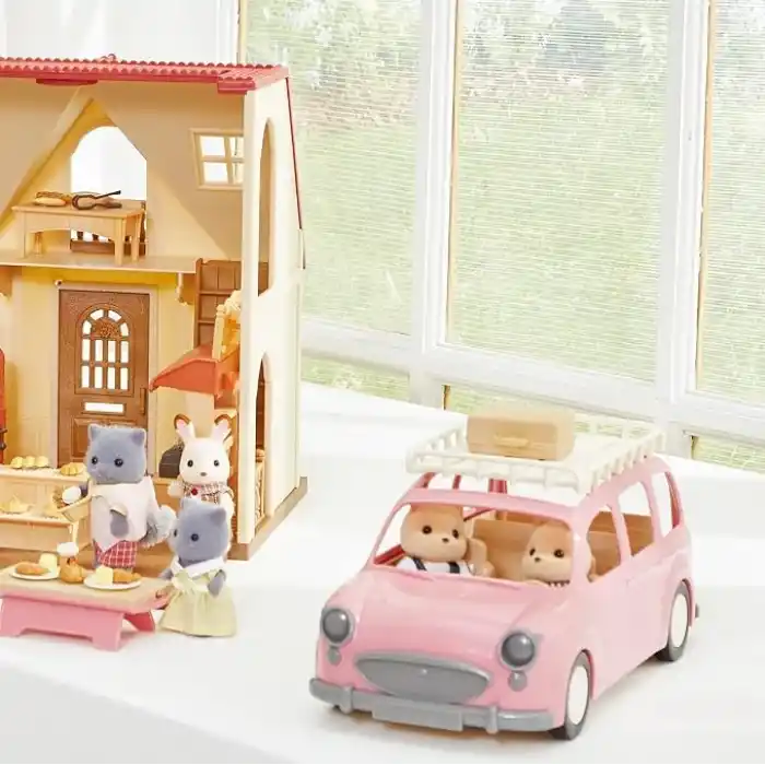 Sylvanian Families Aile Piknik Arabası, Renkli
