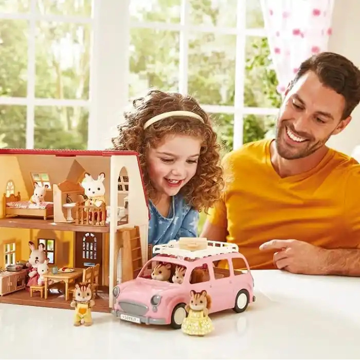 Sylvanian Families Aile Piknik Arabası, Renkli