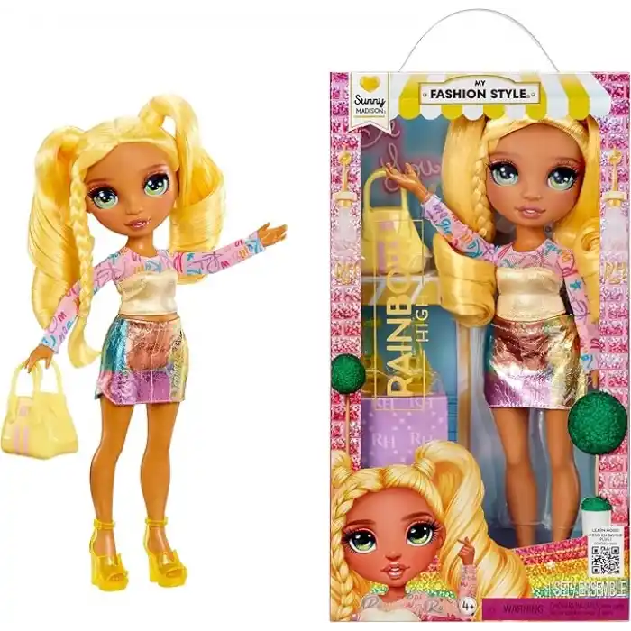 Rainbow High Sunny - Benim Moda Stilim Serisi Bebeği