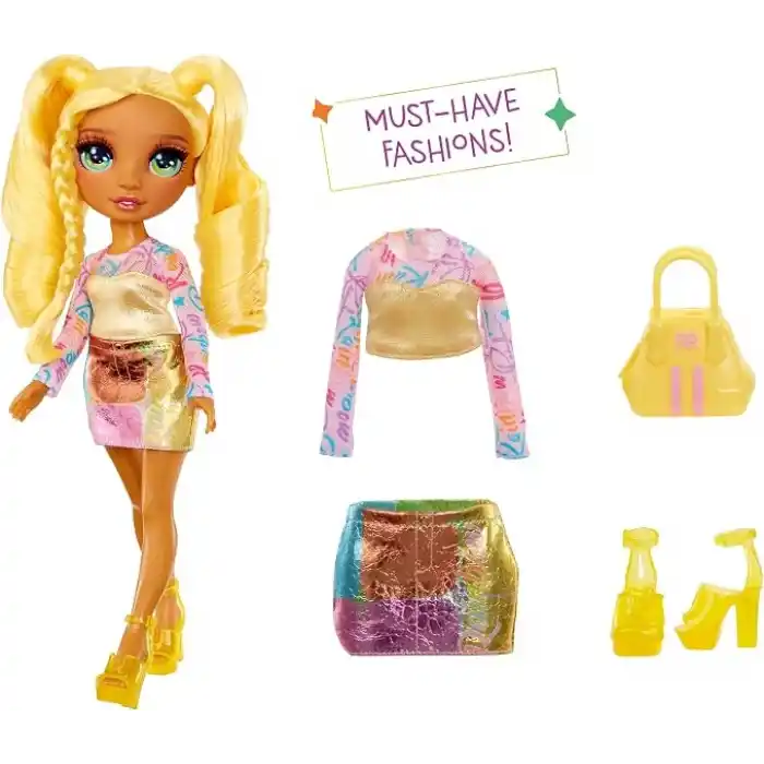 Rainbow High Sunny - Benim Moda Stilim Serisi Bebeği