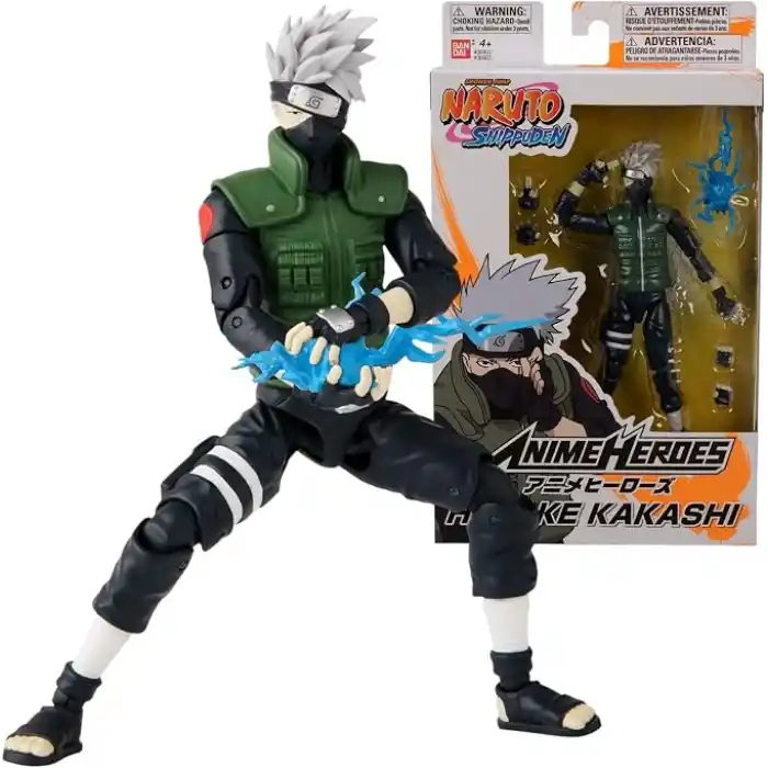 16 cm Kakashi Poz Verilebilir Figür - Anime Heroes Naruto Serisi