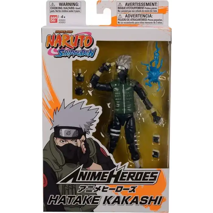 16 cm Kakashi Poz Verilebilir Figür - Anime Heroes Naruto Serisi