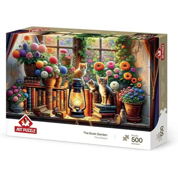 Art Puzzle Kitap Bahçesi 500 Parça Puzzle