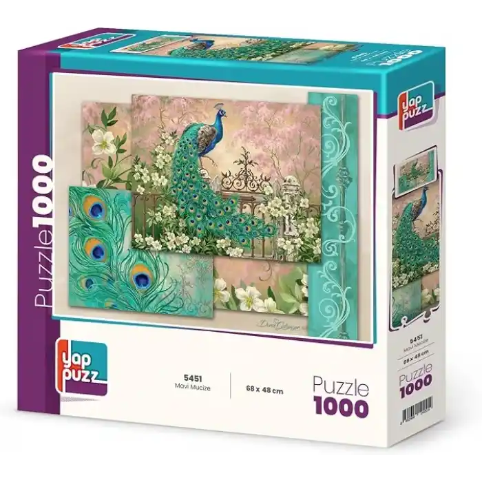 Yappuzz Mavi Mucize 1000 Parça Puzzle