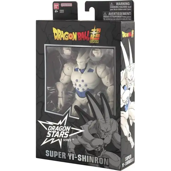 BANDAI, Super Yi-Shinron - 16 cm Dragon Ball Dragon Yıldızları Poz Verilebilir Figürleri