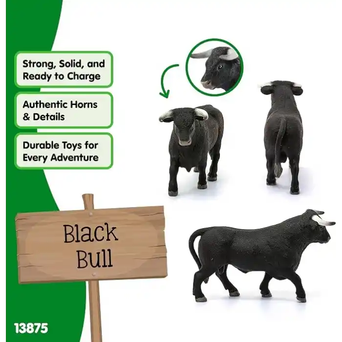 Schleich Black Boğa Oyuncak Figürü