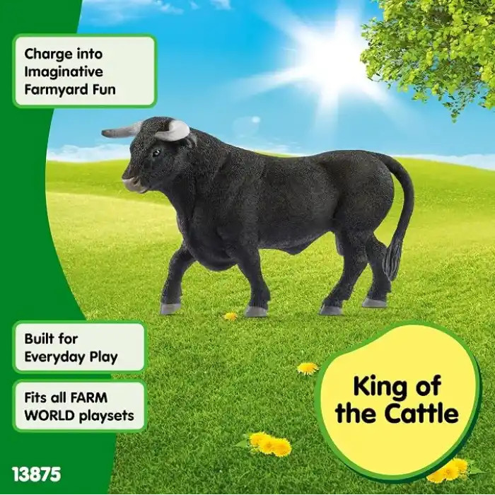 Schleich Black Boğa Oyuncak Figürü