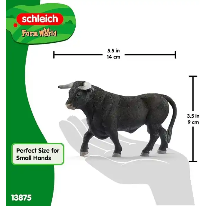 Schleich Black Boğa Oyuncak Figürü