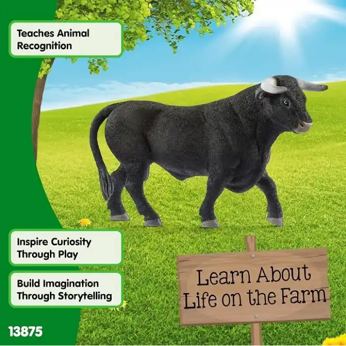 Schleich Black Boğa Oyuncak Figürü