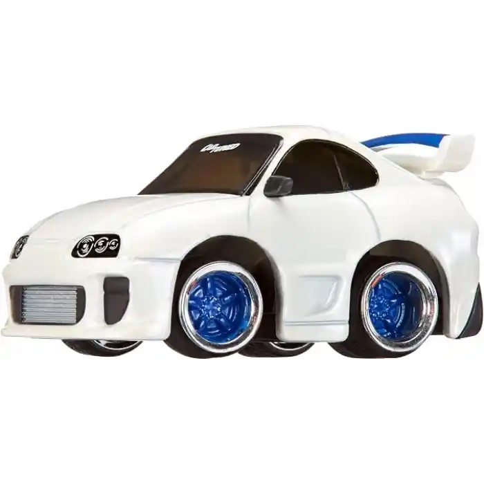 MGAE CarTuned JDM Seri 2 1993 Toyota Supra A90 Diecast Koleksiyon Arabası, Beyaz, Metal Gövde